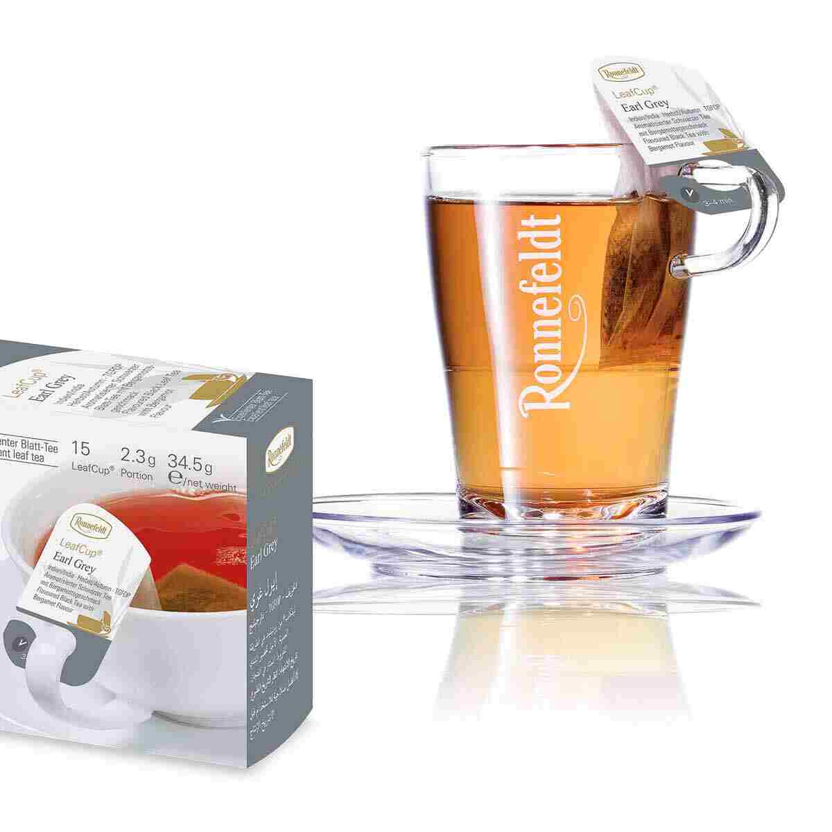LeafCup® – Earl Grey by Ronnefeldt – Premium German Tea