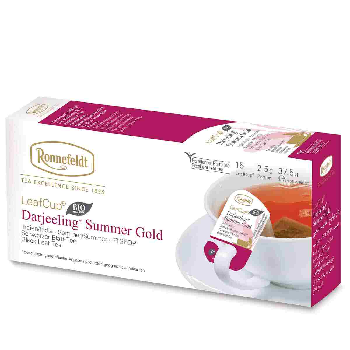 LeafCup® DARJEELING SUMMER GOLD BIO