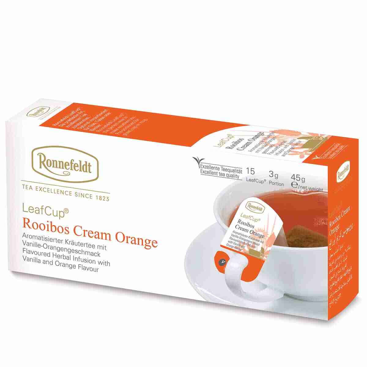 LeafCup® ROOIBOS CREAM ORANGE