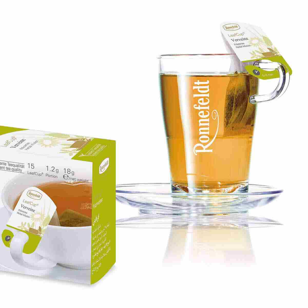 LeafCup® – Verveine by Ronnefeldt – Premium German Tea