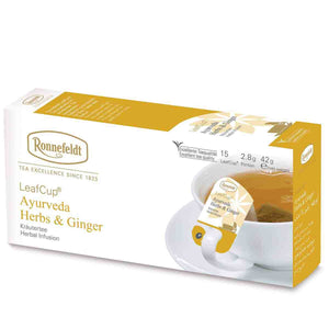 LeafCup® AYURVEDA HERBS & GINGER