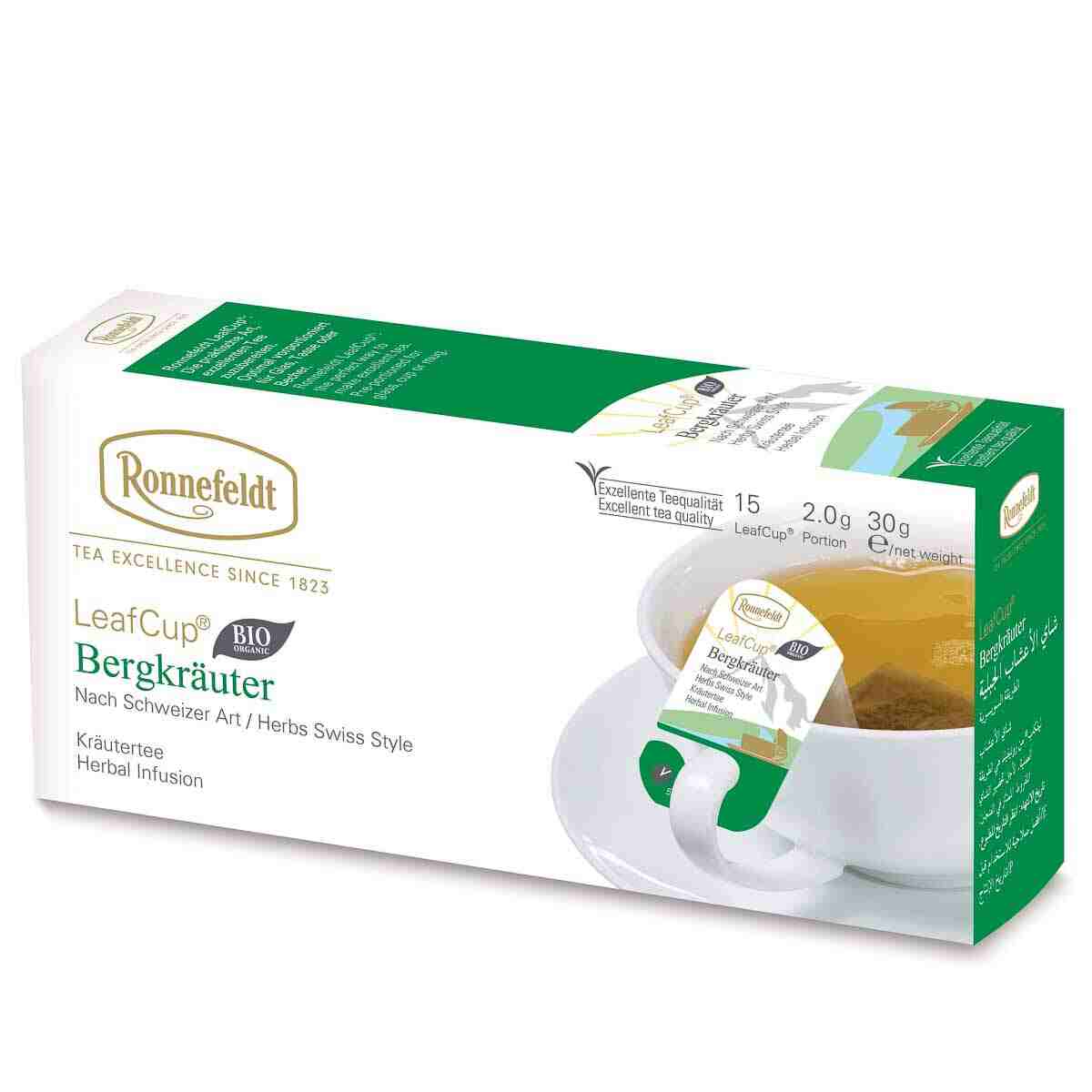LeafCup® BERGKRÄUTER HERBS SWISS STYLE BIO