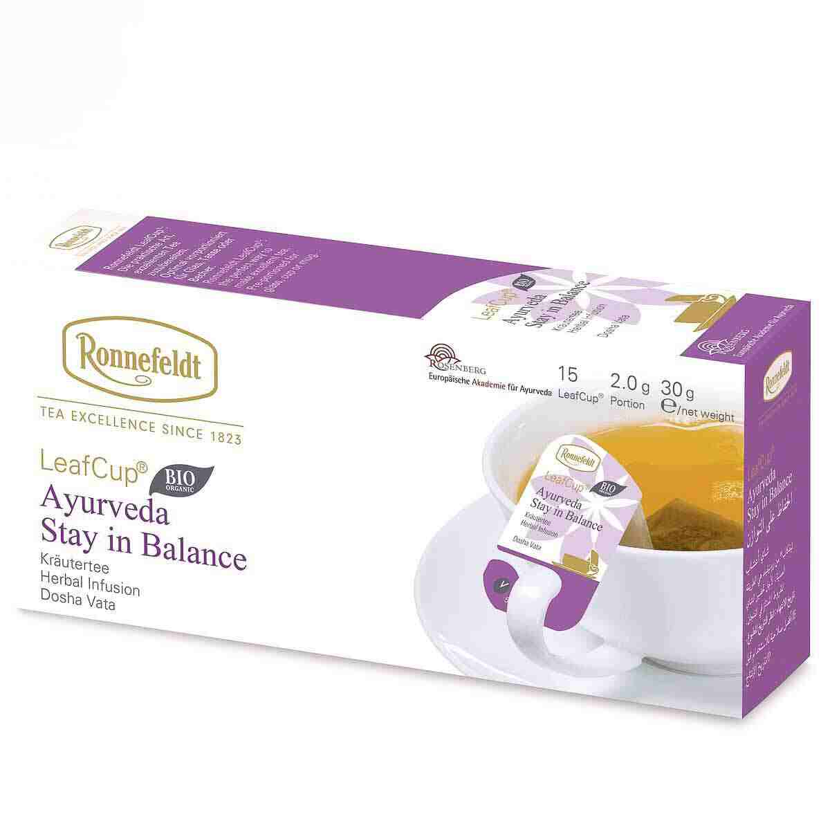 LeafCup® AYURVEDA STAY IN BALANCE BIO