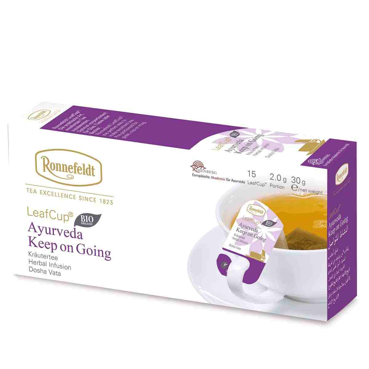 LeafCup® AYURVEDA KEEP ON GOING BIO