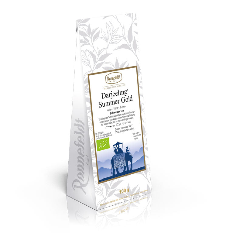 Classic Loose Leaf – Darjeeling® Summer Gold by Ronnefeldt – Premium German Tea