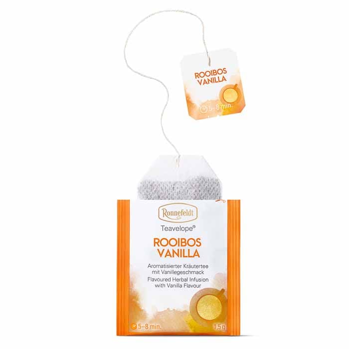 Teavelope® – Rooibos Vanilla by Ronnefeldt – Premium German Tea