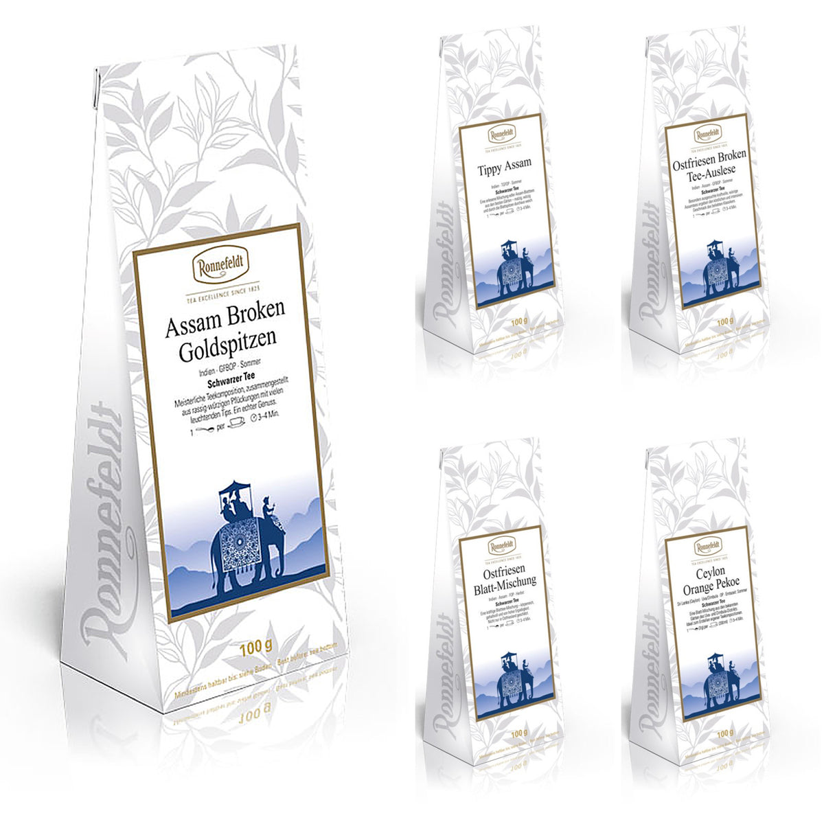 Bold Classic Black Tea 5-Pack Bundle | Ronnefeldt USA
