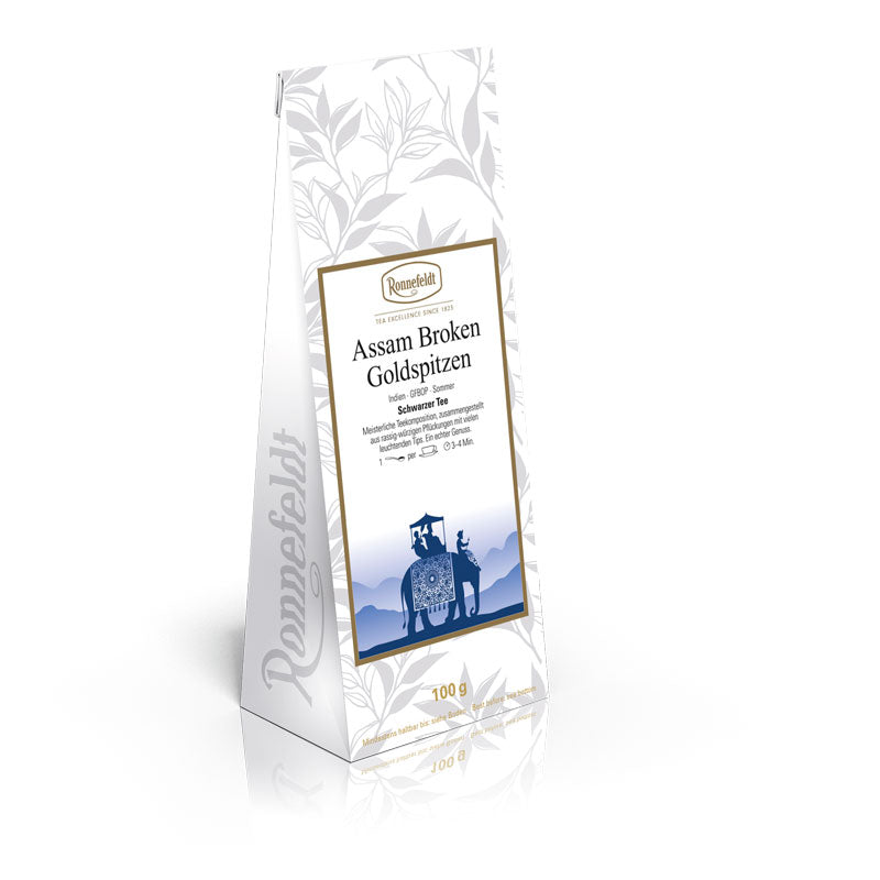 Classic Loose Leaf – Assam Broken Gold Tips by Ronnefeldt – Premium German Tea