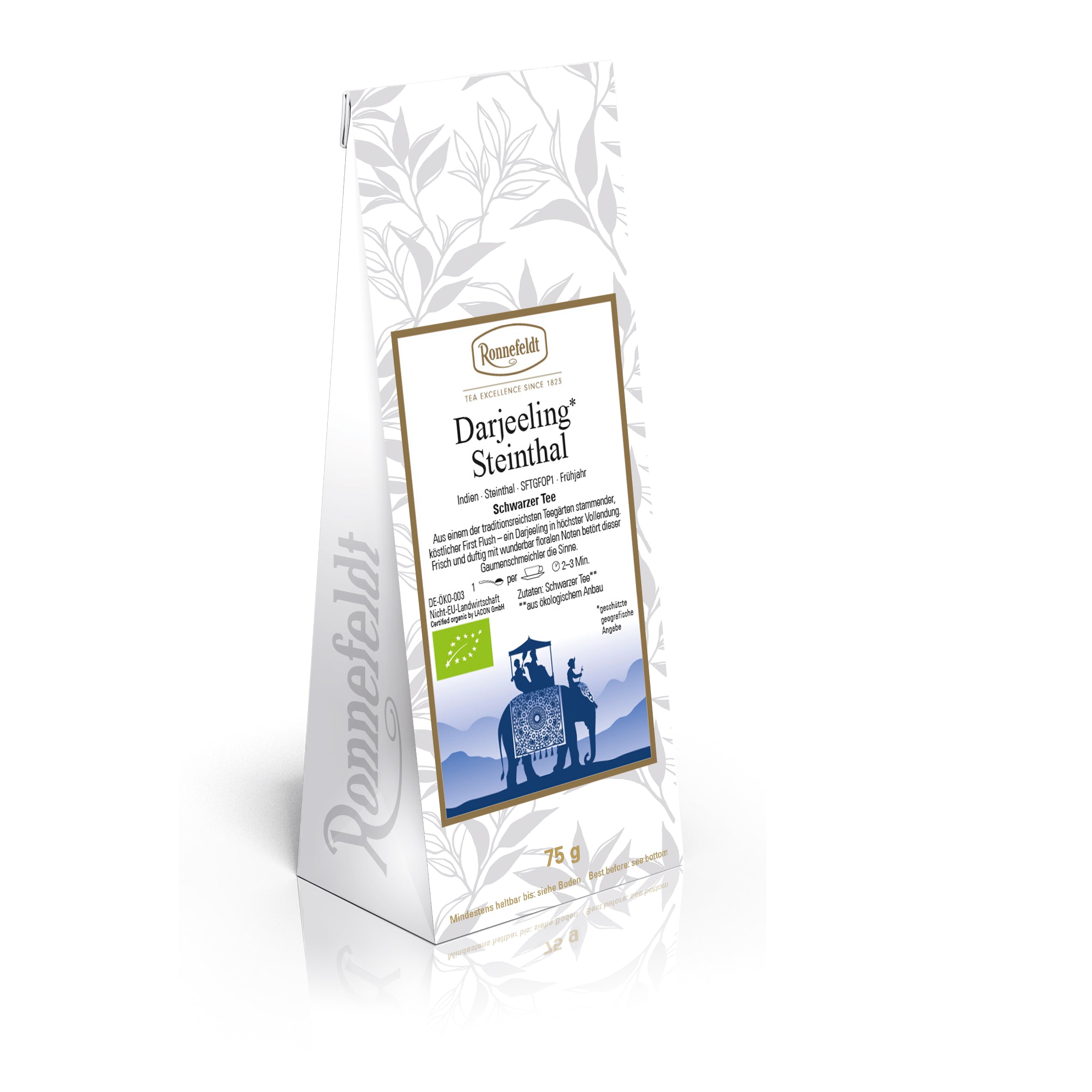 Classic Loose Leaf – Darjeeling® Steinthal Bio by Ronnefeldt – Premium German Tea