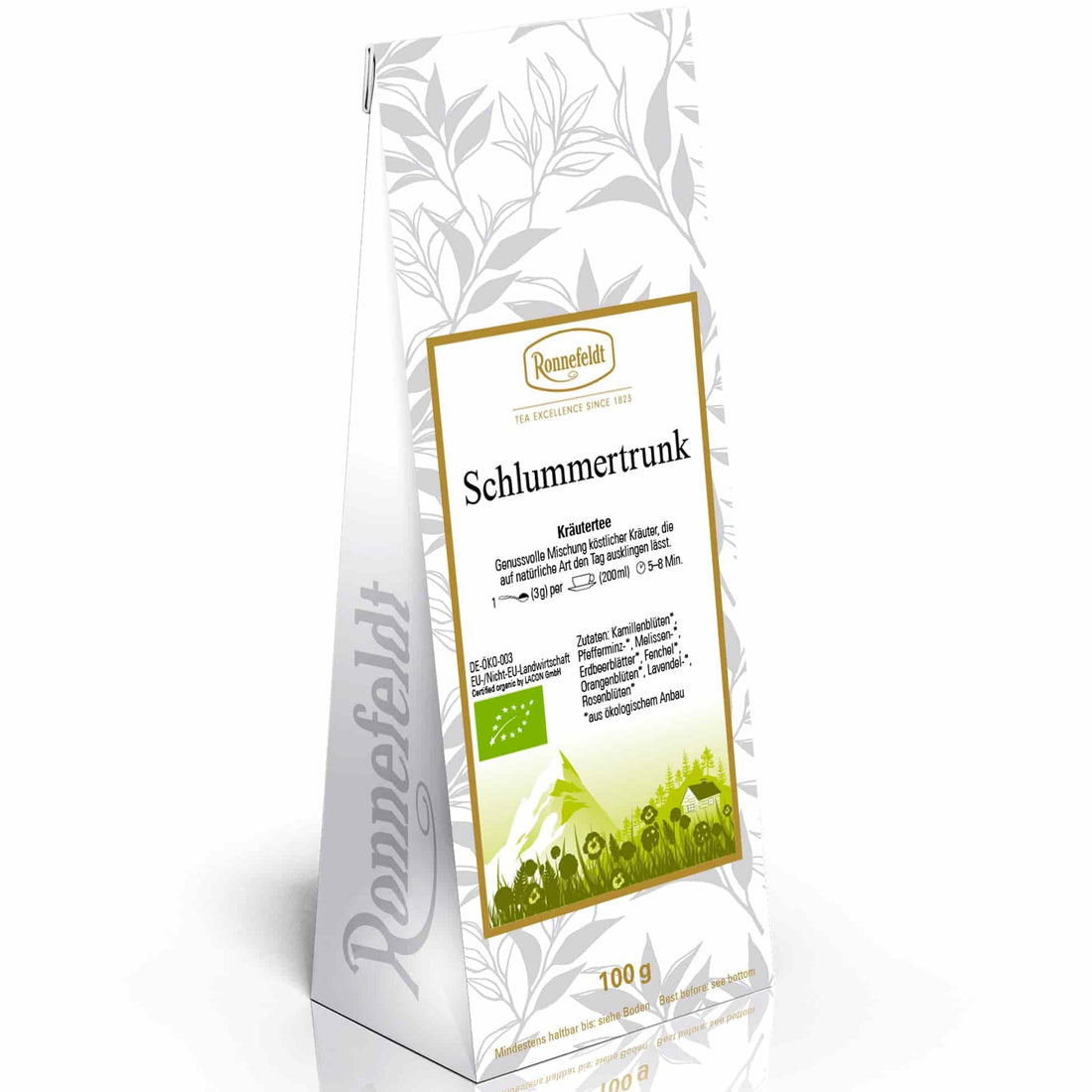 Classic Loose Leaf – Schlummertrunk (Bedtime) Bio by Ronnefeldt – Premium German Tea