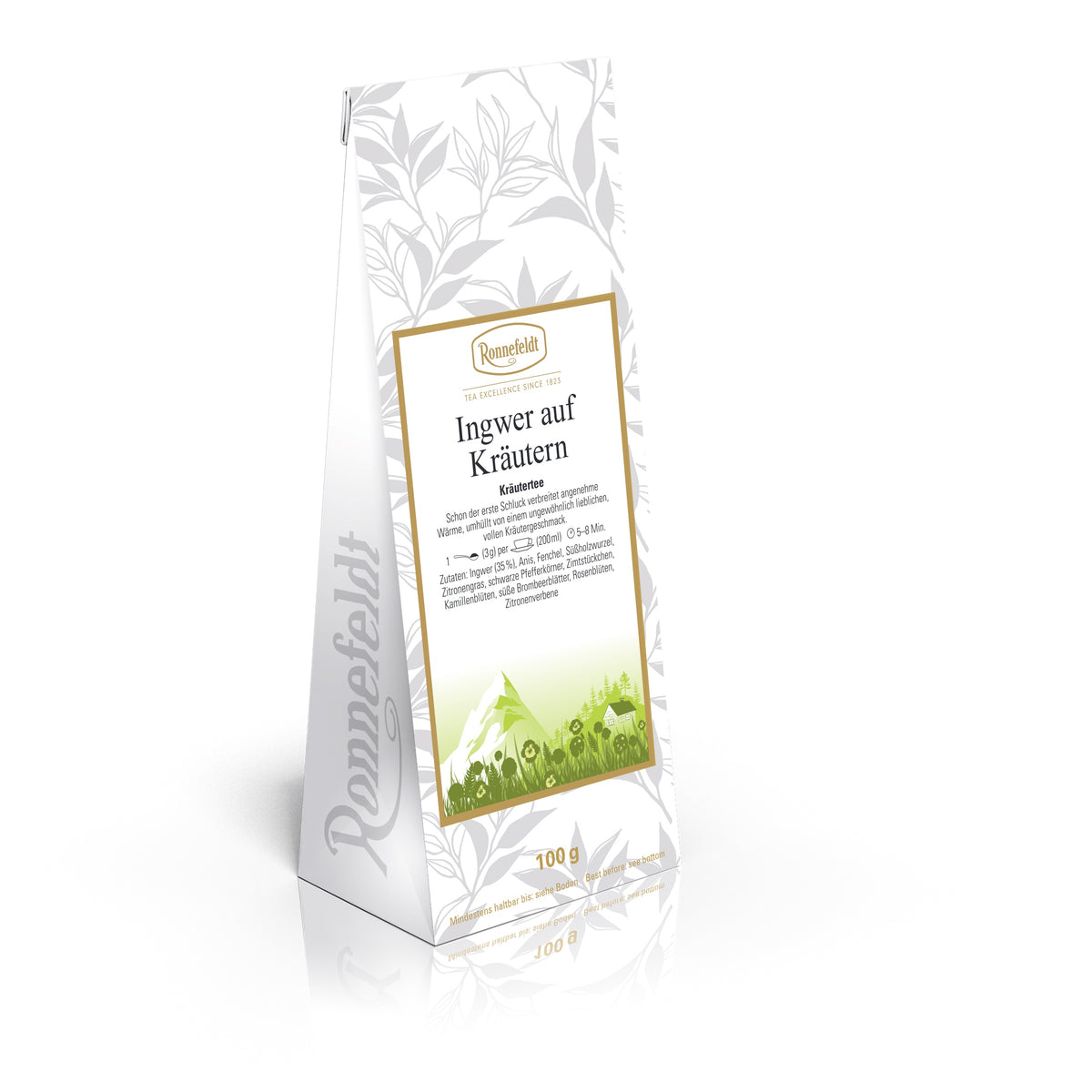 Classic Loose Leaf – Ayurveda Herbs & Ginger by Ronnefeldt – Premium German Tea