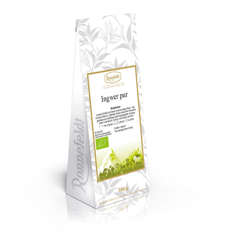Classic Loose Leaf – Pure Ginger Bio by Ronnefeldt – Premium German Tea
