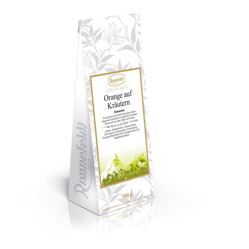 Classic Loose Leaf – Herbal Orange by Ronnefeldt – Premium German Tea