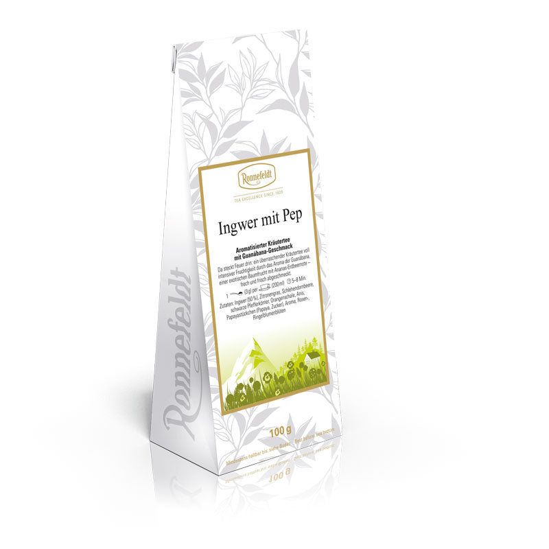 Classic Loose Leaf – Lively Ginger by Ronnefeldt – Premium German Tea