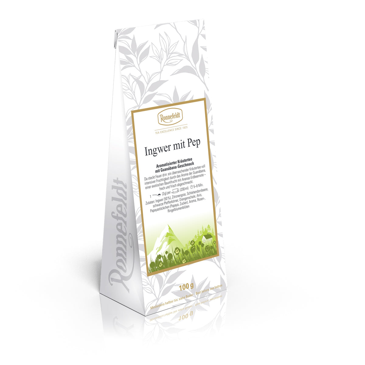 Classic Loose Leaf – Lively Ginger by Ronnefeldt – Premium German Tea