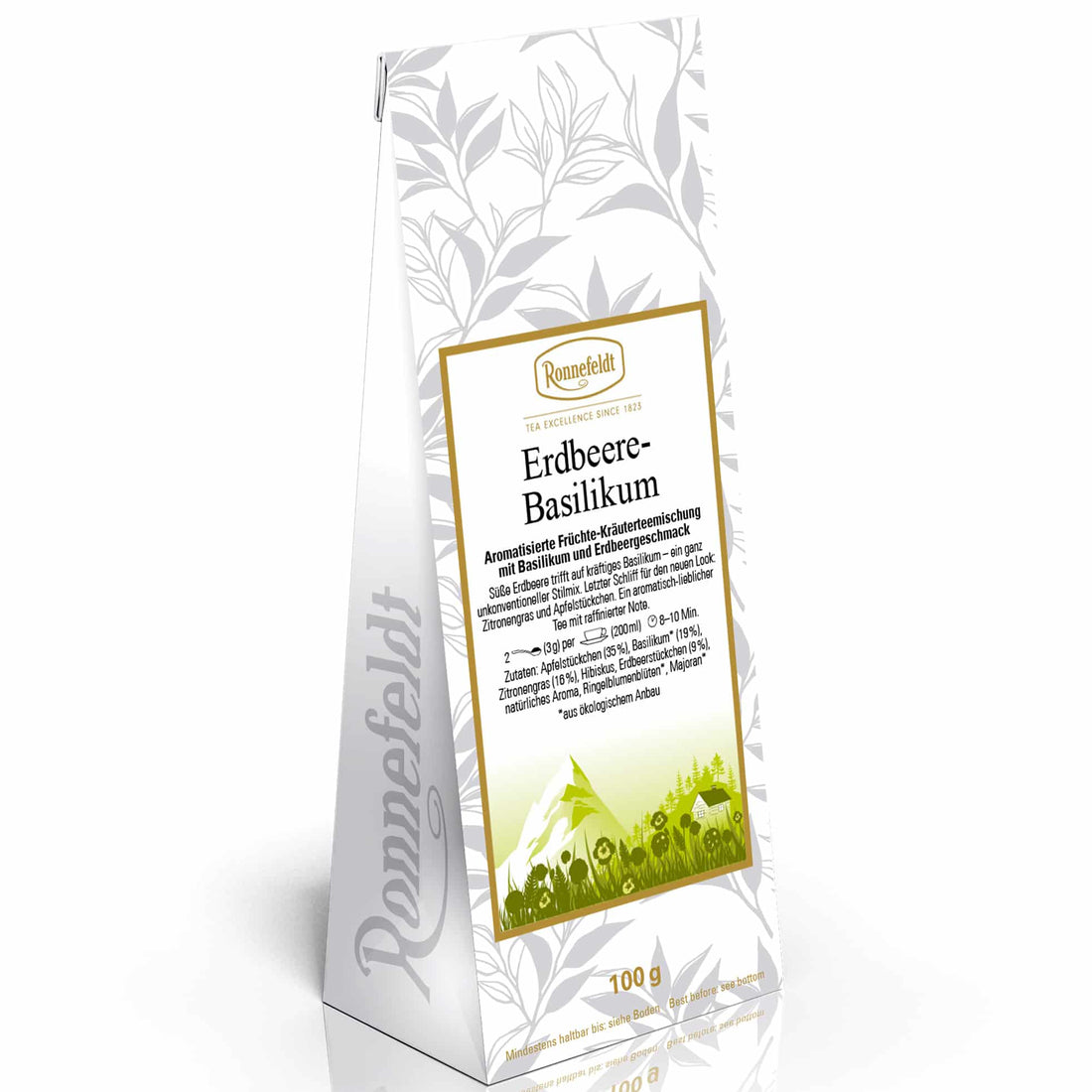 Classic Loose Leaf – Erdbeere-Basilikum by Ronnefeldt – Premium German Tea