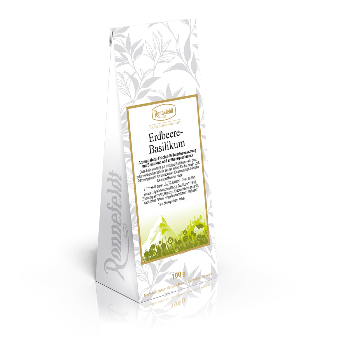 Classic Loose Leaf – Strawberry & Basil by Ronnefeldt – Premium German Tea