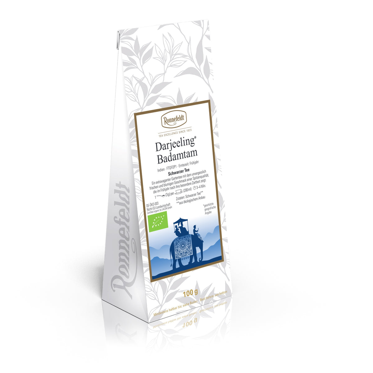Classic Loose Leaf – Darjeeling Badamtam Bio by Ronnefeldt – Premium German Tea