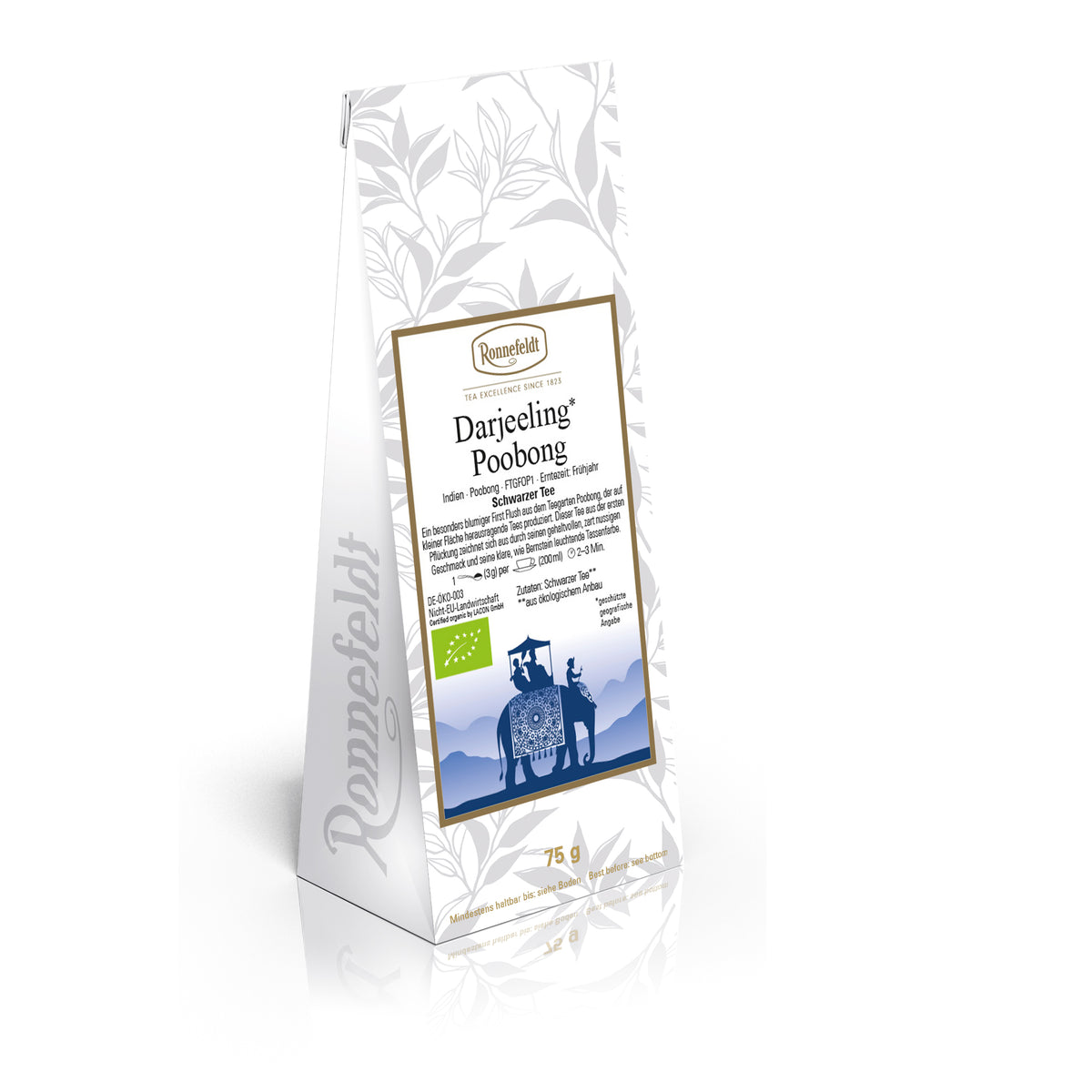 Classic Loose Leaf – Darjeeling® Poobong Bio by Ronnefeldt – Premium German Tea