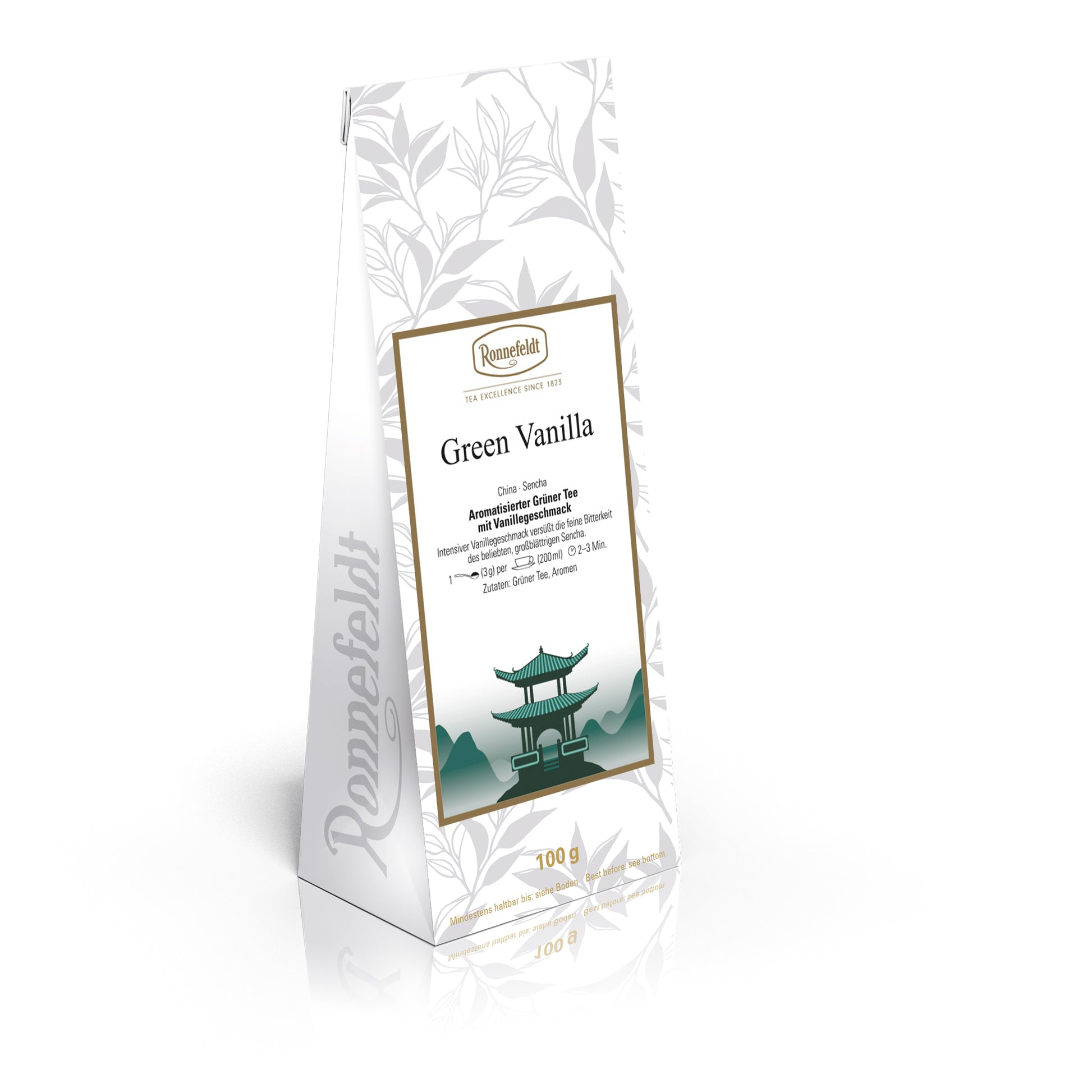 Classic Loose Leaf – Green Vanilla by Ronnefeldt – Premium German Tea