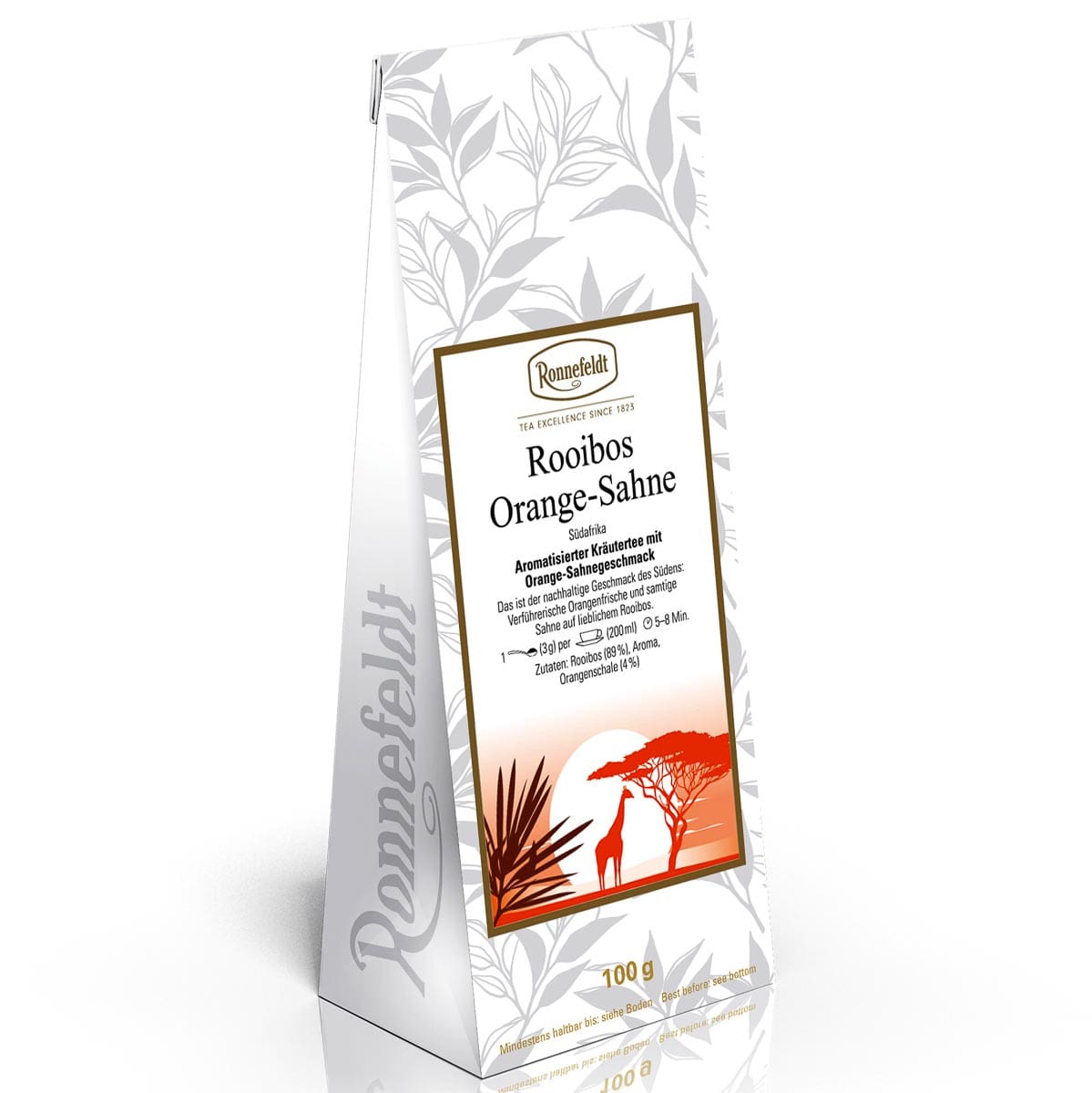 Classic Loose Leaf – Rooibos Orange-Sahne by Ronnefeldt – Premium German Tea