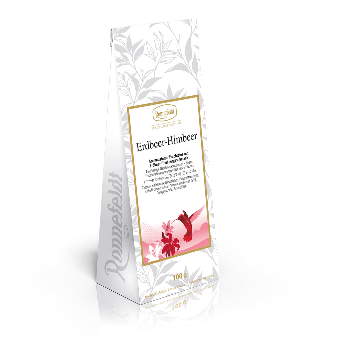 Classic Loose Leaf – Strawberry Raspberry by Ronnefeldt – Premium German Tea