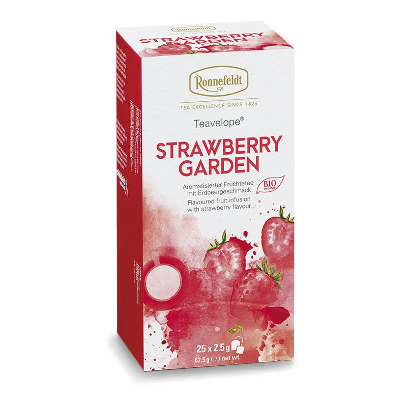 Teavelope STRAWBERRY GARDEN BIO