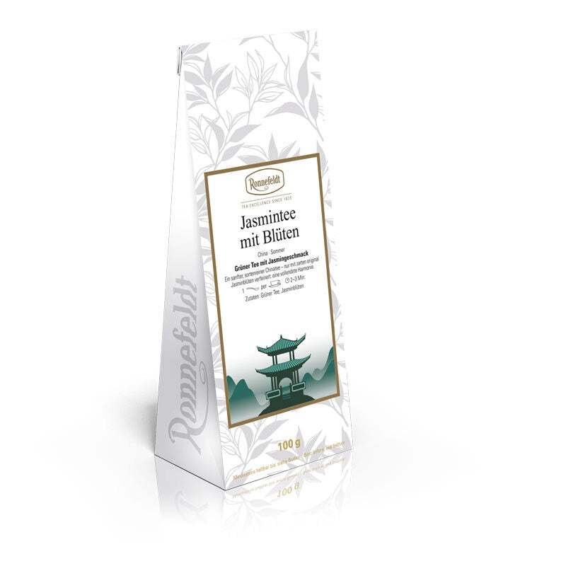 Classic Loose Leaf – Jasmintee mit Blüten by Ronnefeldt – Premium German Tea