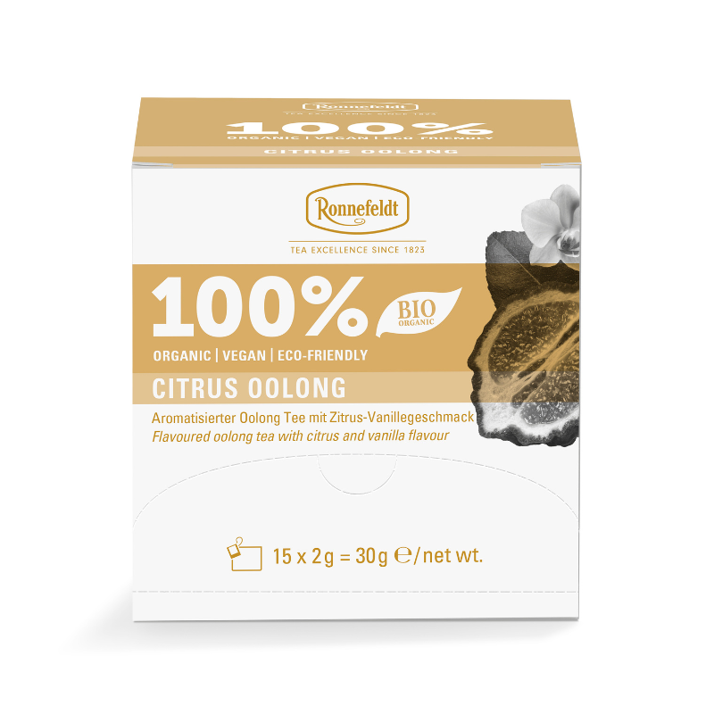 Eco 100% Line – Citrus Oolong by Ronnefeldt – Premium German Tea