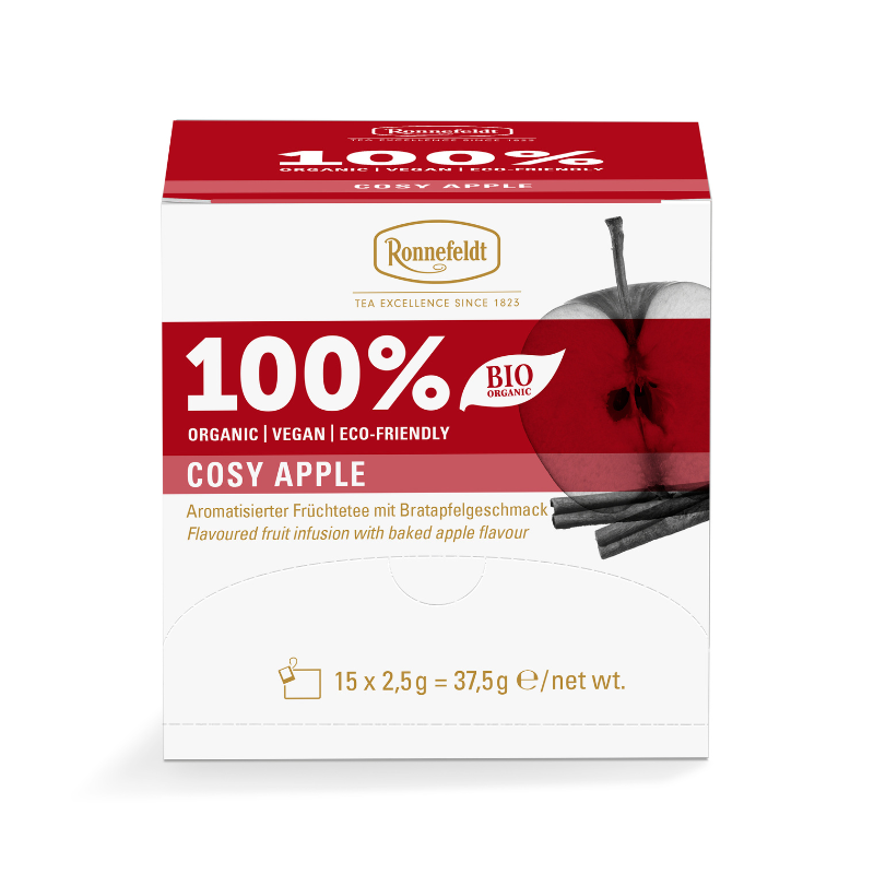Eco 100% Line – Cosy Apple by Ronnefeldt – Premium German Tea