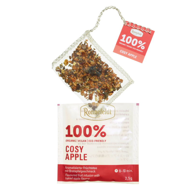 Eco 100% Line – Cosy Apple by Ronnefeldt – Premium German Tea