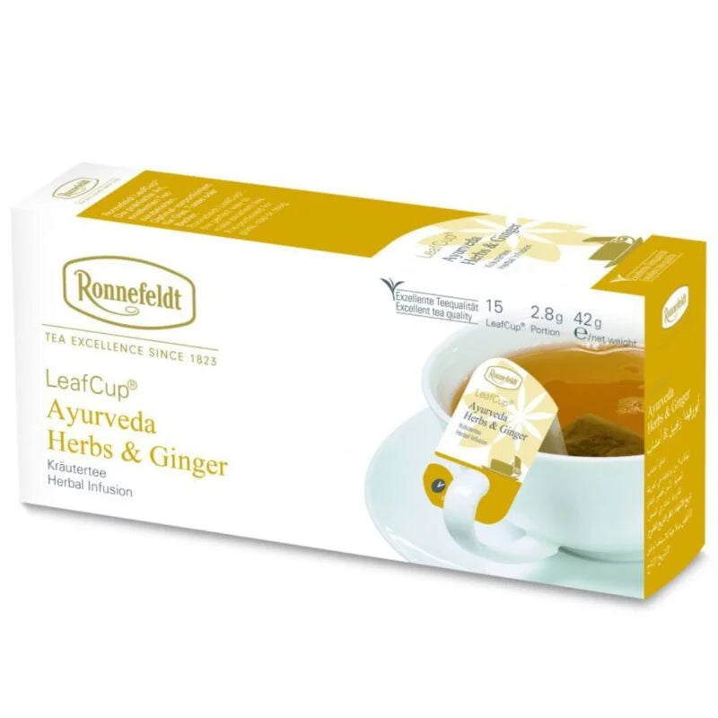 LeafCup® AYURVEDA HERBS & GINGER