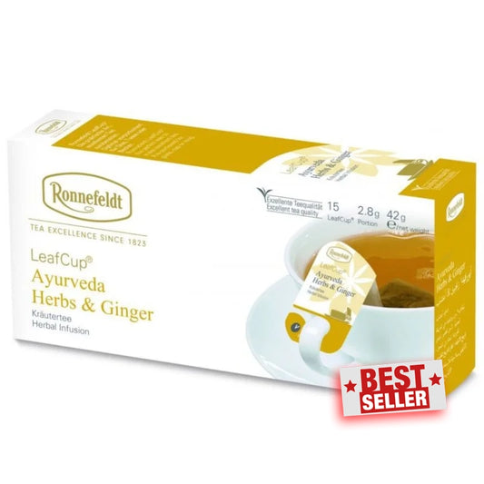 LeafCup® AYURVEDA HERBS & GINGER