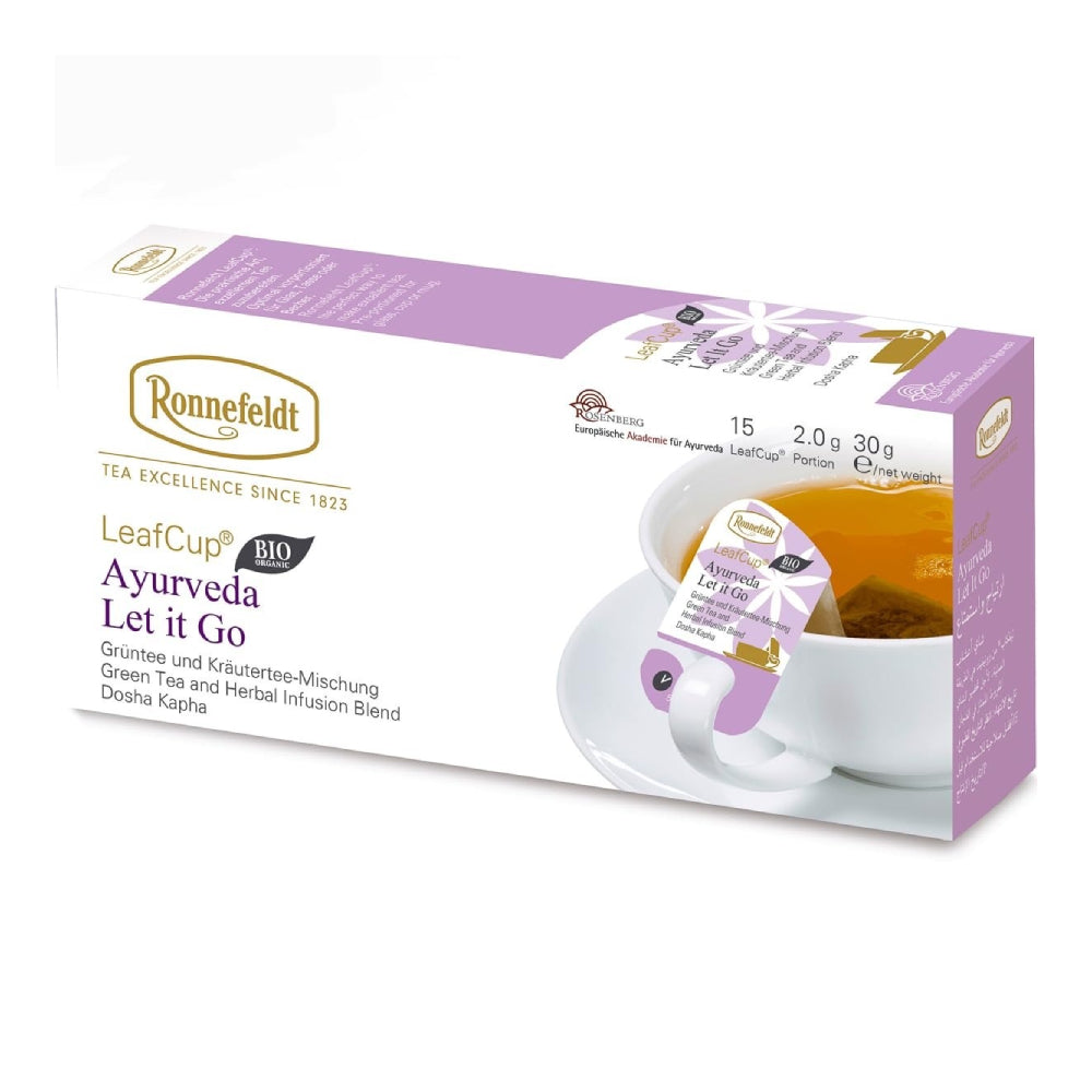 LeafCup® – Ayurveda Let It Go Bio by Ronnefeldt – Premium German Tea