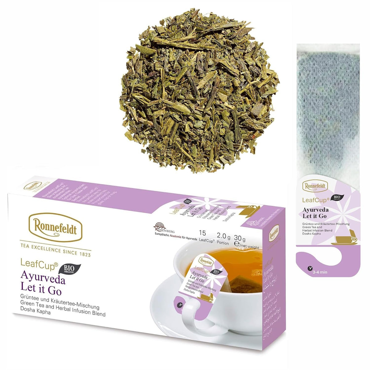 LeafCup® – Ayurveda Let It Go Bio by Ronnefeldt – Premium German Tea