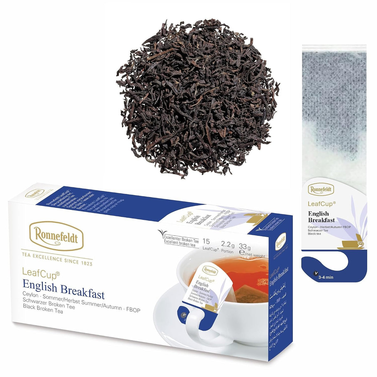 LeafCup® – English Breakfast by Ronnefeldt – Premium German Tea
