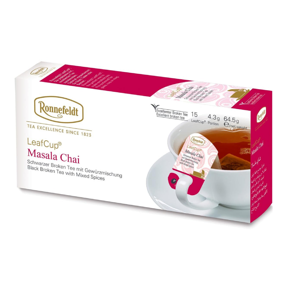 LeafCup® – Masala Chai by Ronnefeldt – Premium German Tea