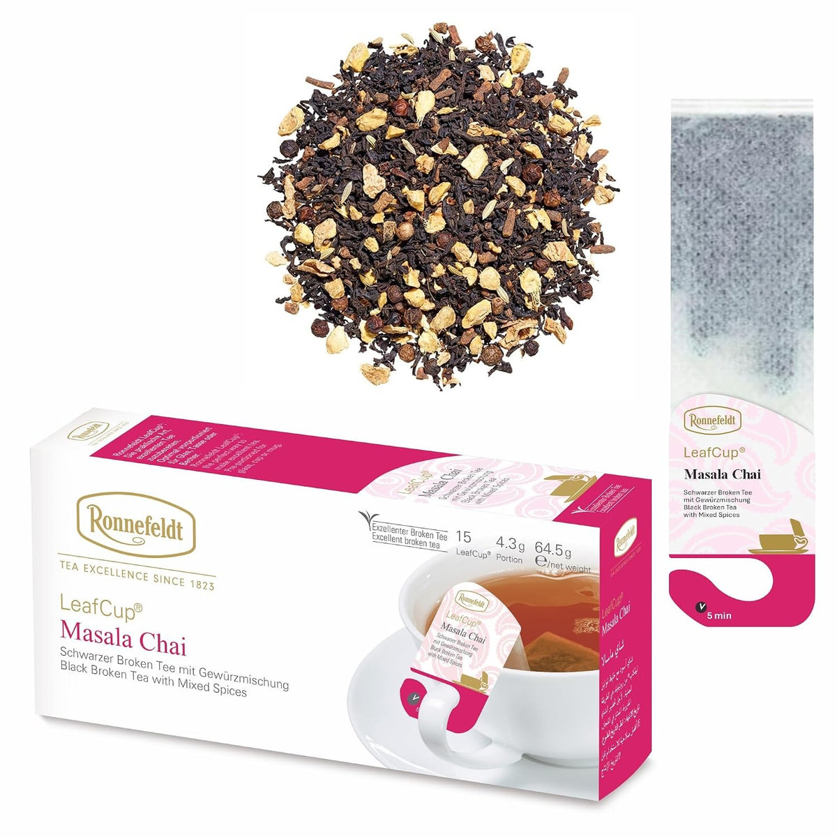 LeafCup® – Masala Chai by Ronnefeldt – Premium German Tea