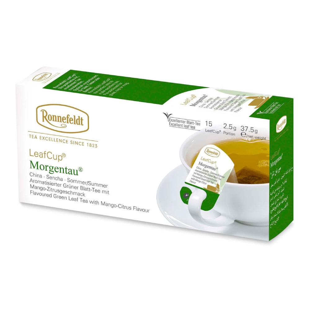 LeafCup® – Morgentau® by Ronnefeldt – Premium Green Tea