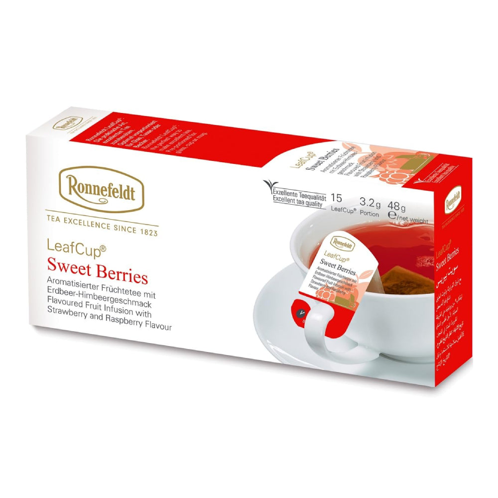 LeafCup® – Sweet Berries by Ronnefeldt – Premium German Tea
