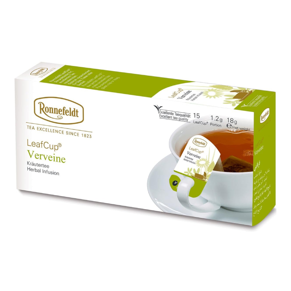 LeafCup® – Verveine by Ronnefeldt – Premium German Tea