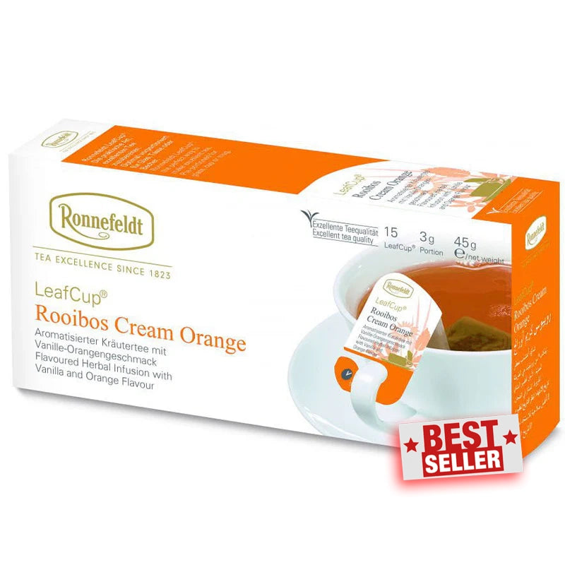 LeafCup® ROOIBOS CREAM ORANGE