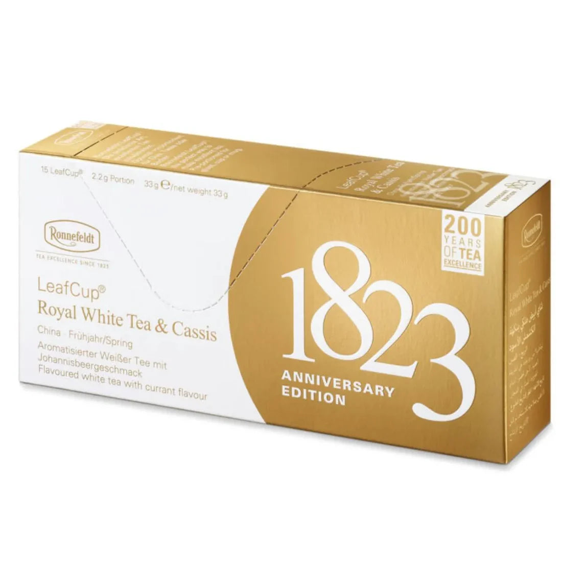 LeafCup 1823 R0YAL WHITE TEA & CASSIS