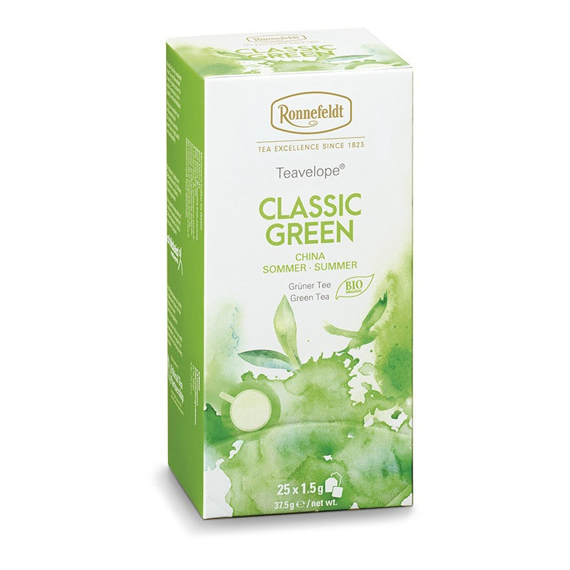 Teavelope® – Classic Green Bio by Ronnefeldt – Premium German Tea