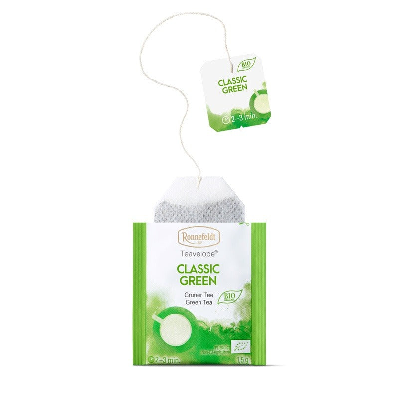 Teavelope® – Classic Green Bio by Ronnefeldt – Premium German Tea