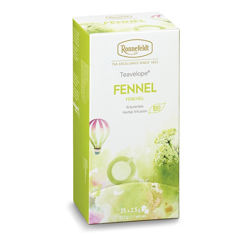 Teavelope® – Fennel Bio by Ronnefeldt – Premium German Tea