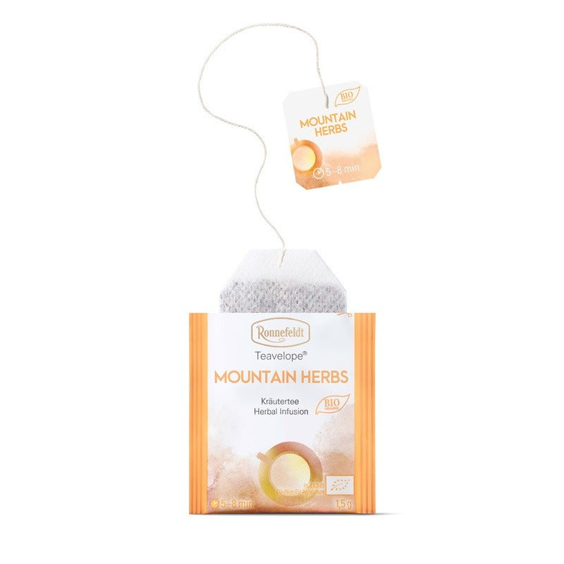 Teavelope® – Mountain Herbs Bio by Ronnefeldt – Premium German Tea