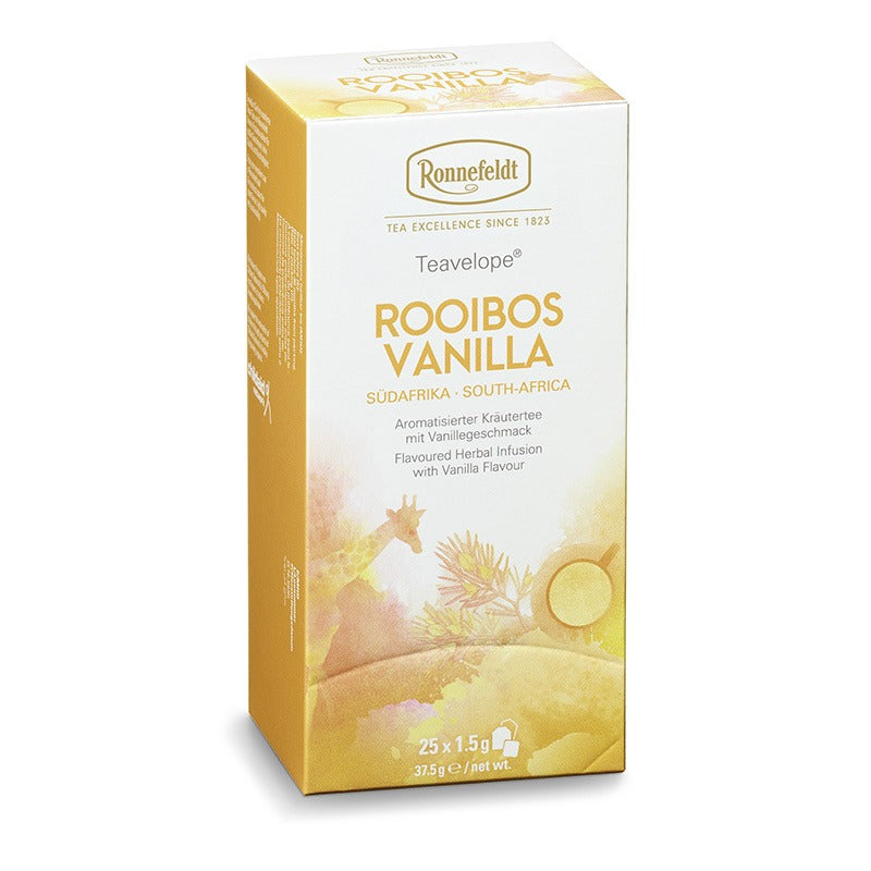 Teavelope® – Rooibos Vanilla by Ronnefeldt – Premium German Tea