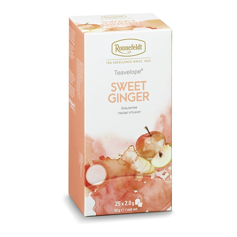 Teavelope® – Sweet Ginger by Ronnefeldt – Premium German Tea