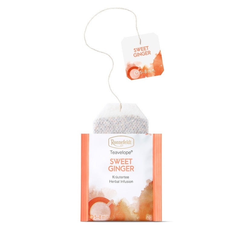 Teavelope® – Sweet Ginger by Ronnefeldt – Premium German Tea